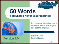 50 mispronounciations